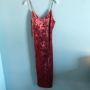 Spaghetti strap dress